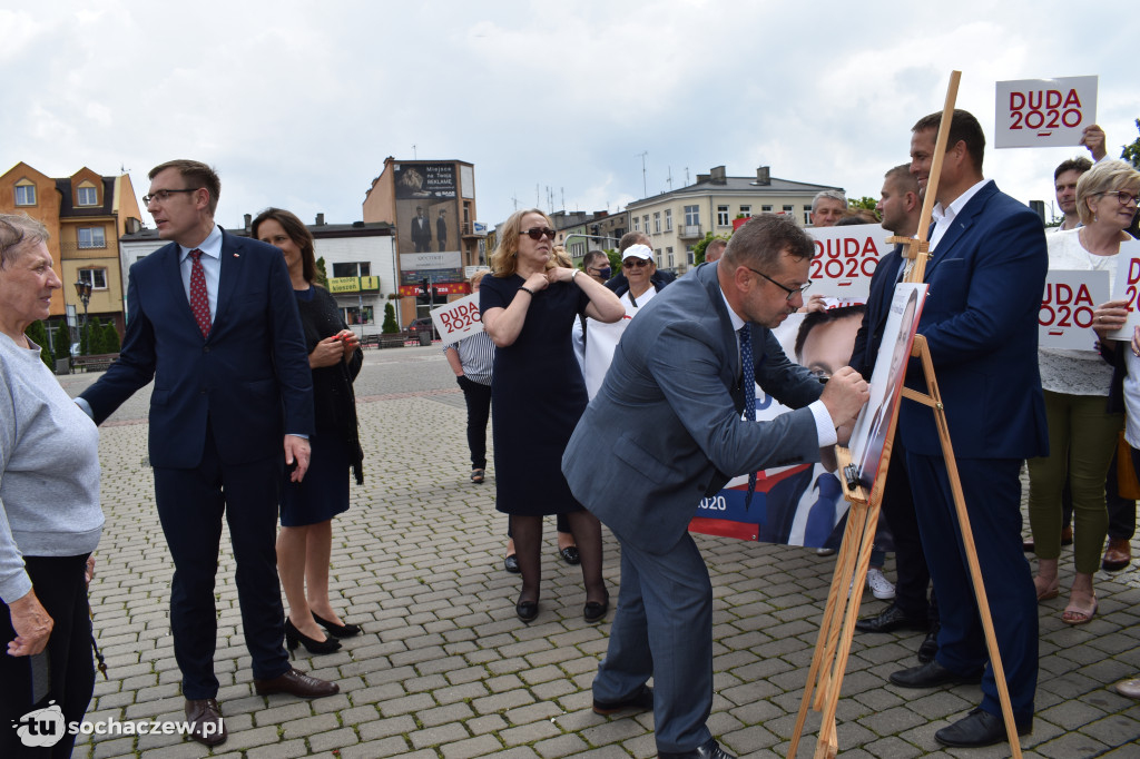 Konferencja Społecznego Komitetu Poparcia dla Andrzeja Dudy w Sochaczewie