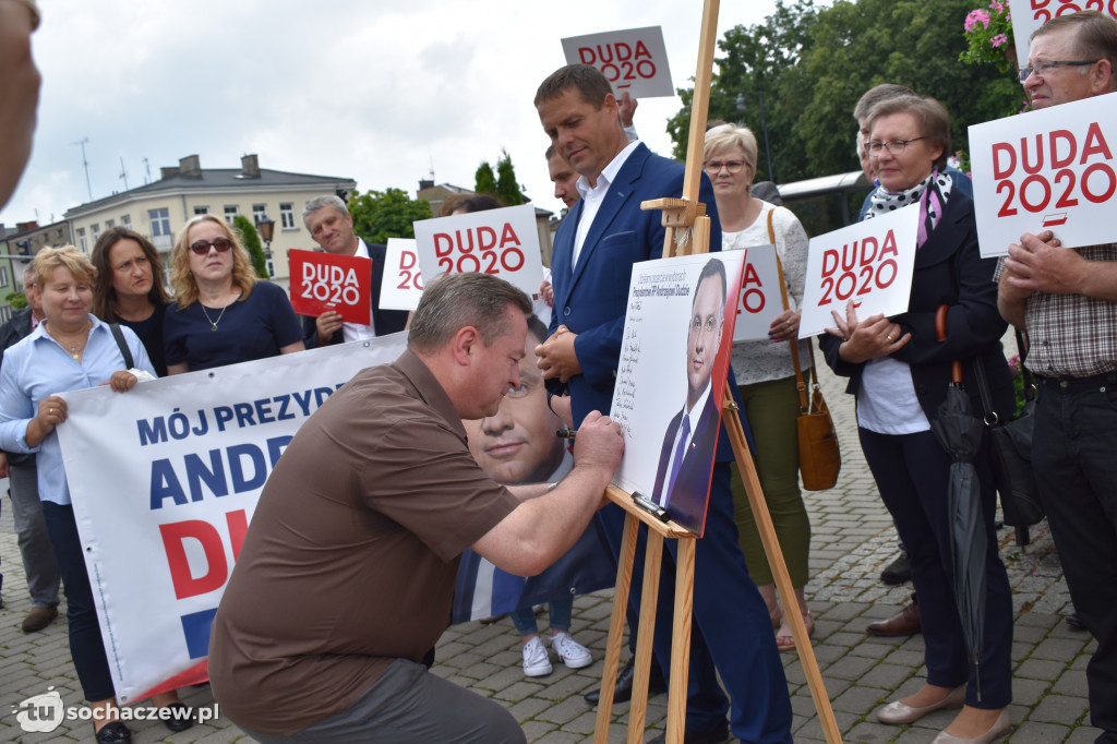 Konferencja Społecznego Komitetu Poparcia dla Andrzeja Dudy w Sochaczewie