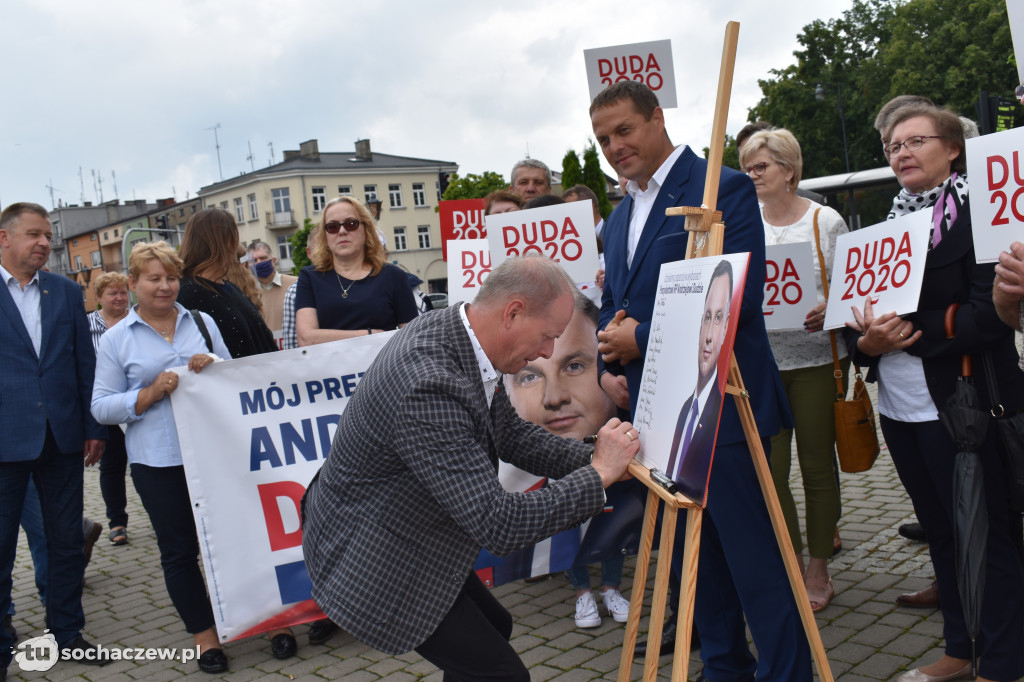 Konferencja Społecznego Komitetu Poparcia dla Andrzeja Dudy w Sochaczewie