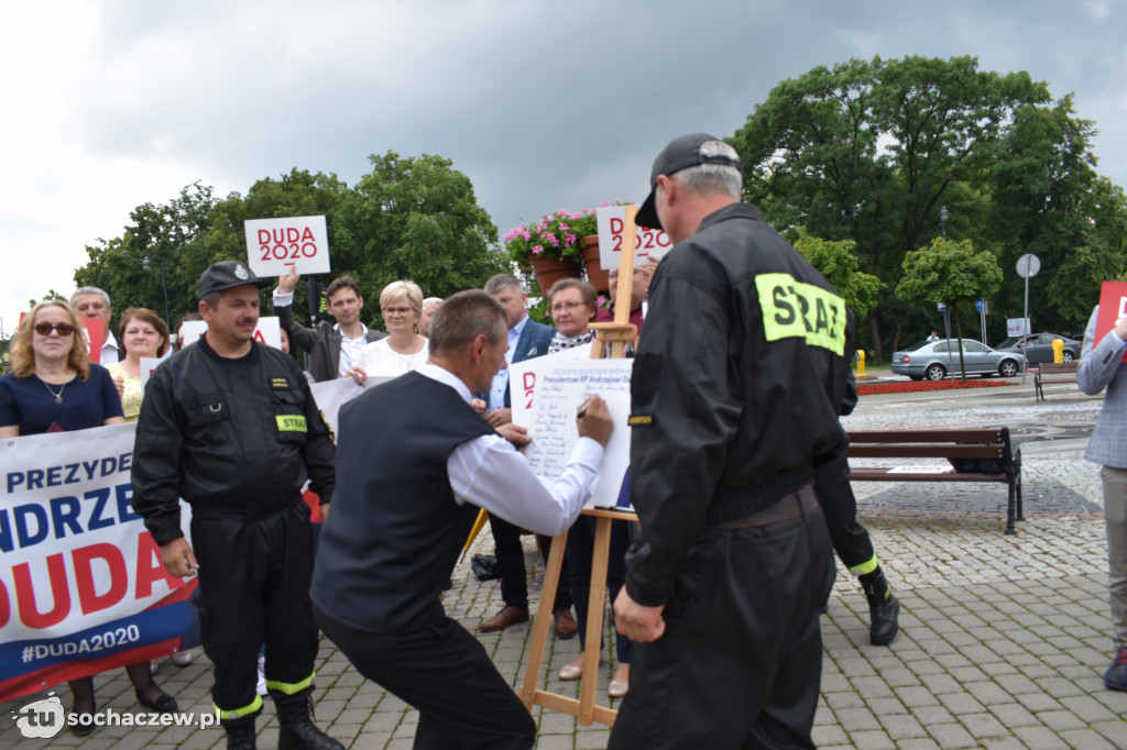 Konferencja Społecznego Komitetu Poparcia dla Andrzeja Dudy w Sochaczewie