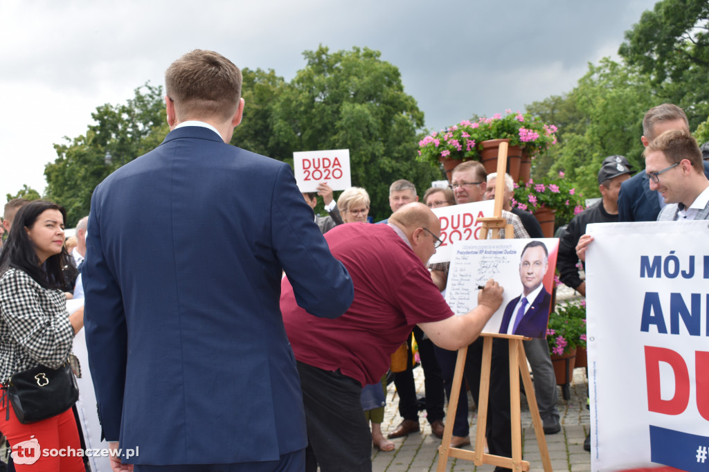 Konferencja Społecznego Komitetu Poparcia dla Andrzeja Dudy w Sochaczewie