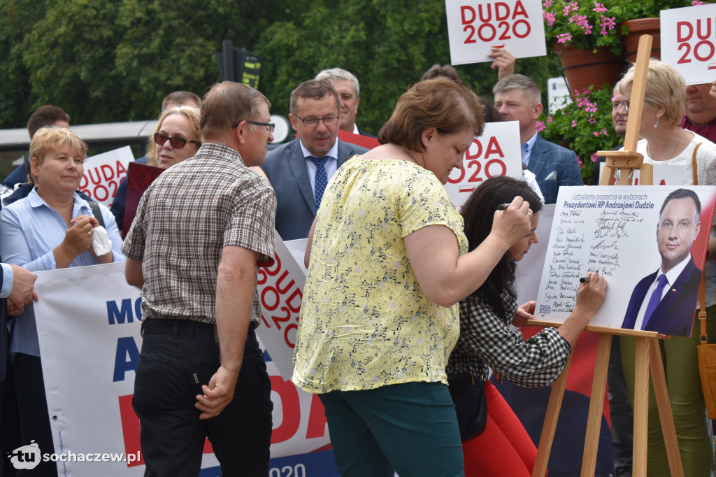 Konferencja Społecznego Komitetu Poparcia dla Andrzeja Dudy w Sochaczewie