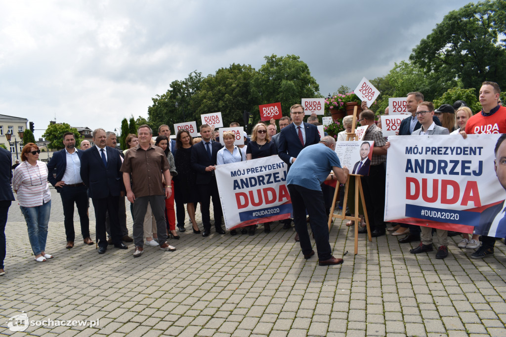 Konferencja Społecznego Komitetu Poparcia dla Andrzeja Dudy w Sochaczewie