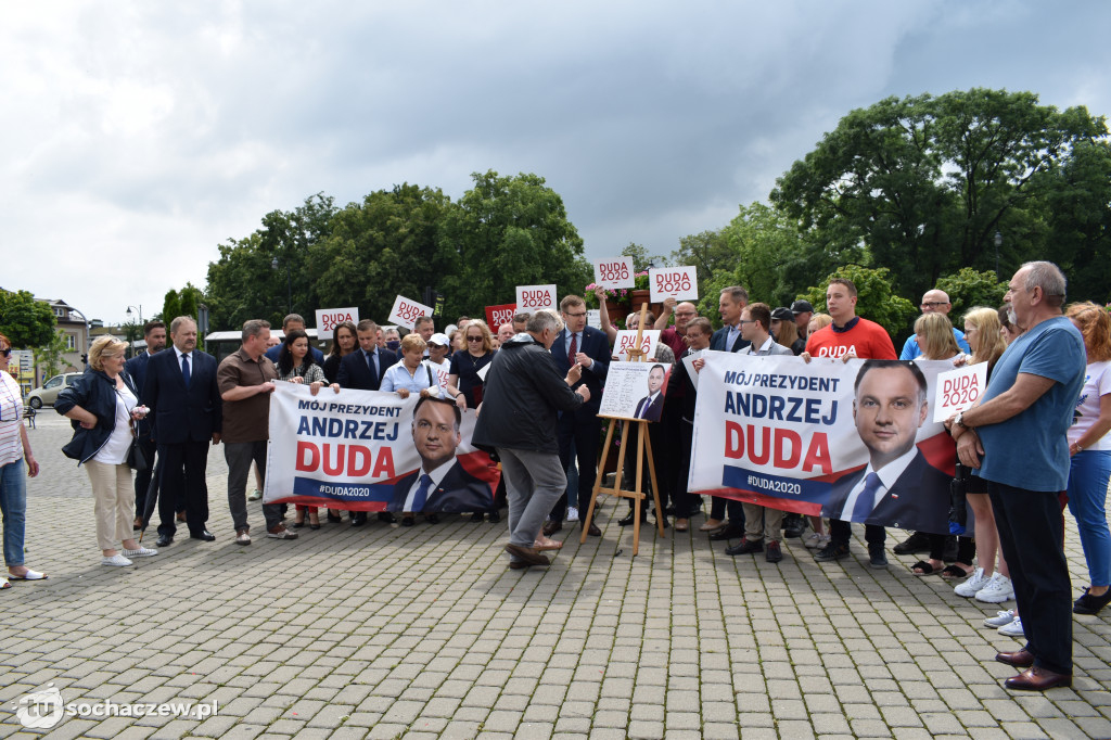 Konferencja Społecznego Komitetu Poparcia dla Andrzeja Dudy w Sochaczewie