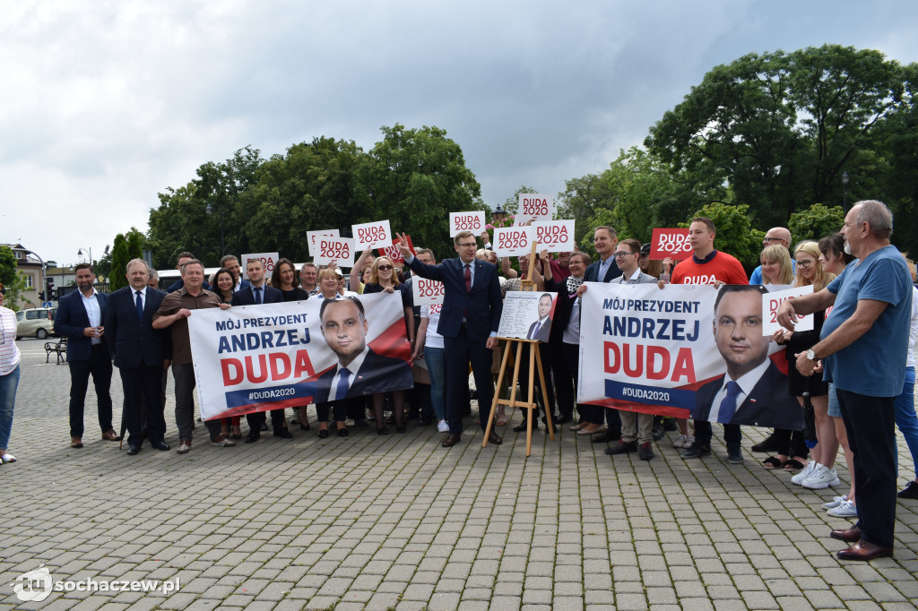 Konferencja Społecznego Komitetu Poparcia dla Andrzeja Dudy w Sochaczewie