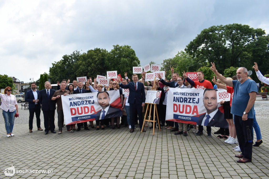Konferencja Społecznego Komitetu Poparcia dla Andrzeja Dudy w Sochaczewie