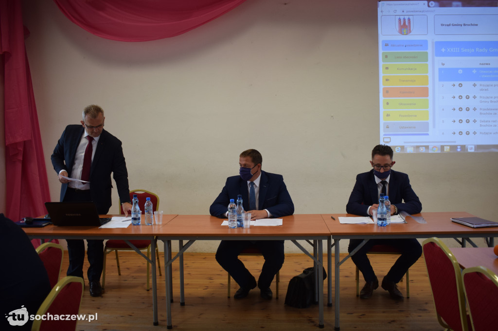 XXIII Sesja Rady Gminy Brochów