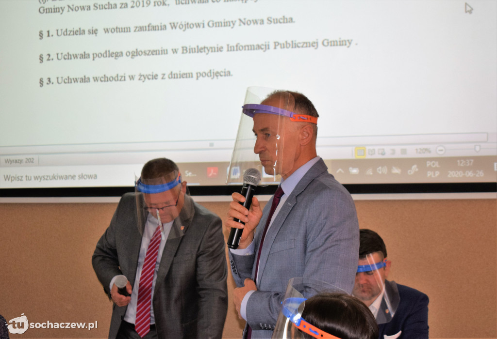 XVIII Sesja Rady Gminy w Nowej Suchej