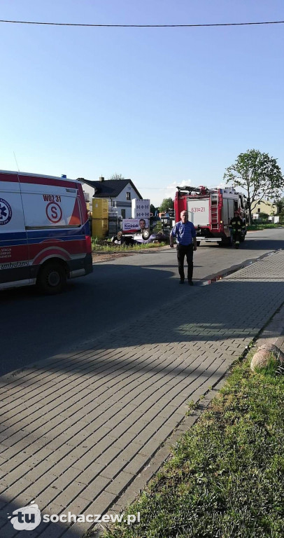 Wypadek przy Gawłowskiej. Ucierpiało troje małych dzieci
