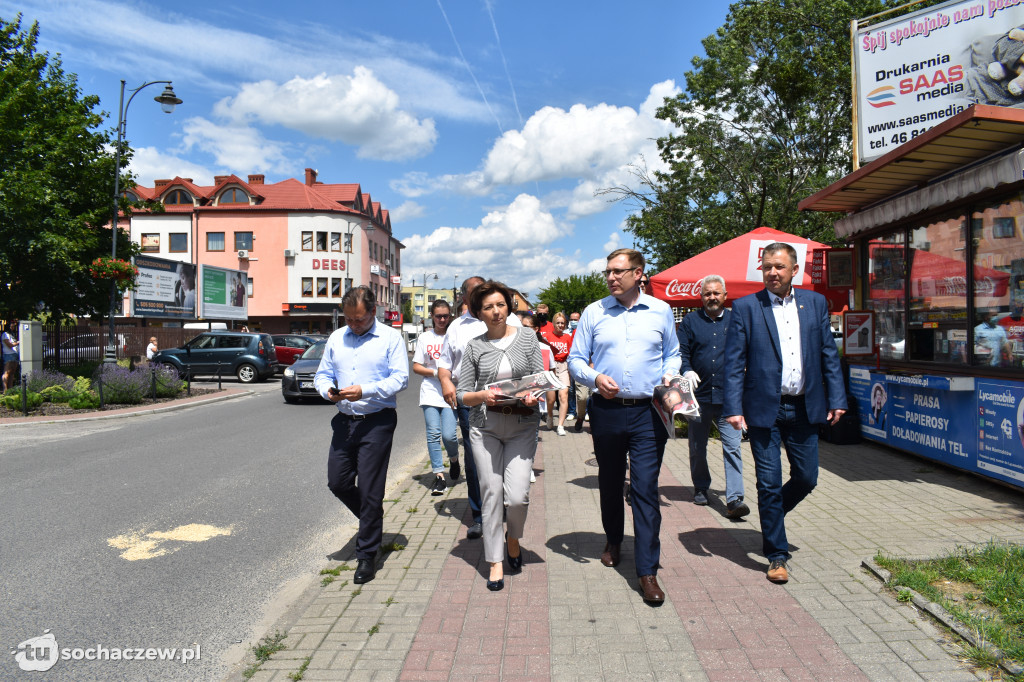 Minister Marlena Maląg w Sochaczewie