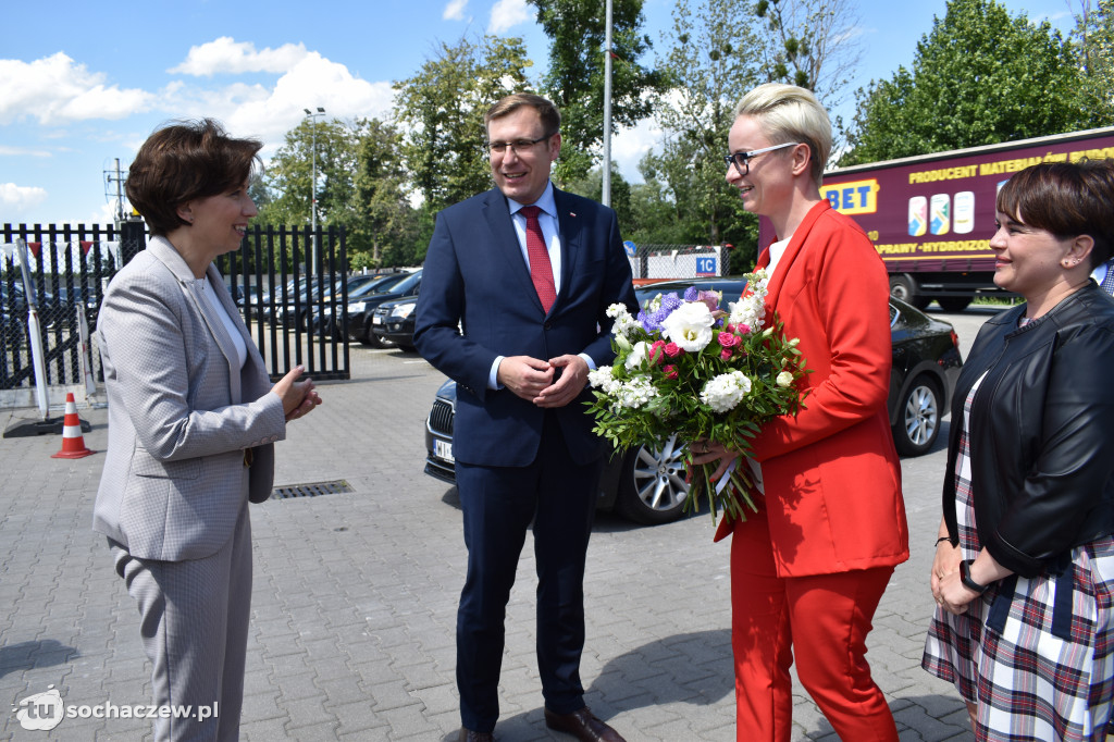 Minister Marlena Maląg w Sochaczewie