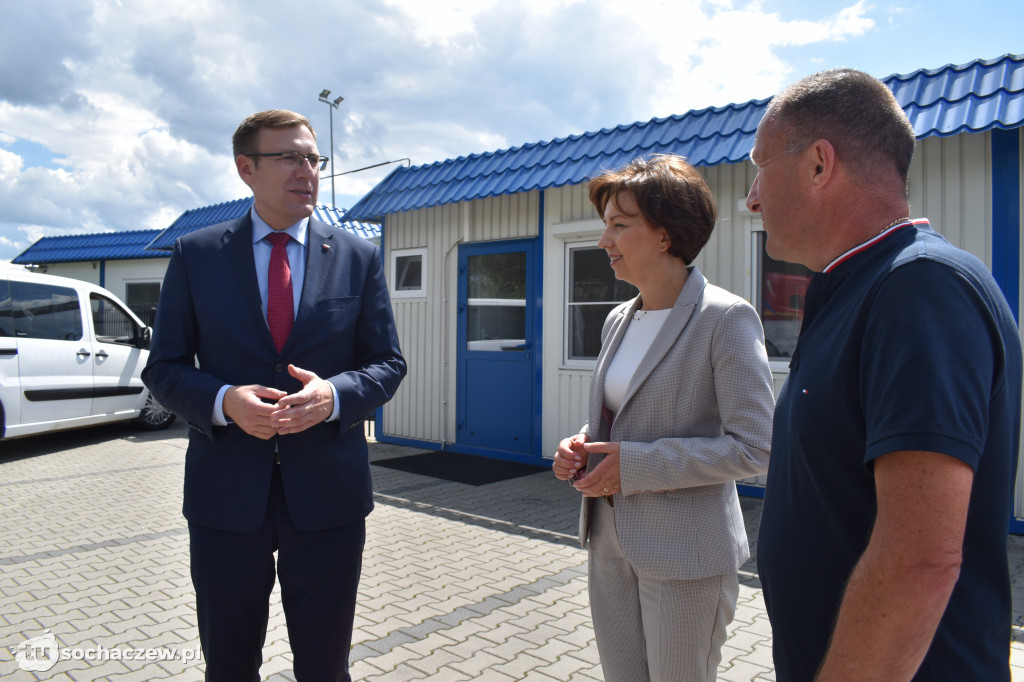 Minister Marlena Maląg w Sochaczewie