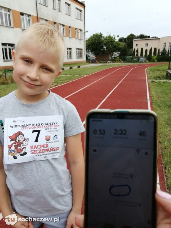 Wirtualny Bieg o o koszyk Czerwonego Kapturka rozstrzygnięty