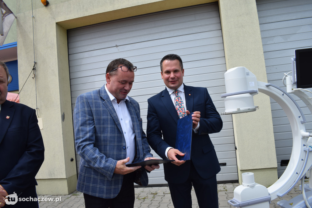 Wsparcie od marszałka dla sochaczewskiego szpitala na walkę z koronawirusem