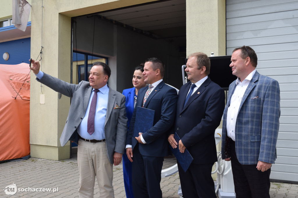 Wsparcie od marszałka dla sochaczewskiego szpitala na walkę z koronawirusem