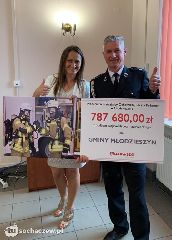 Modernizacja strażnicy w Młodzieszynie coraz bliżej