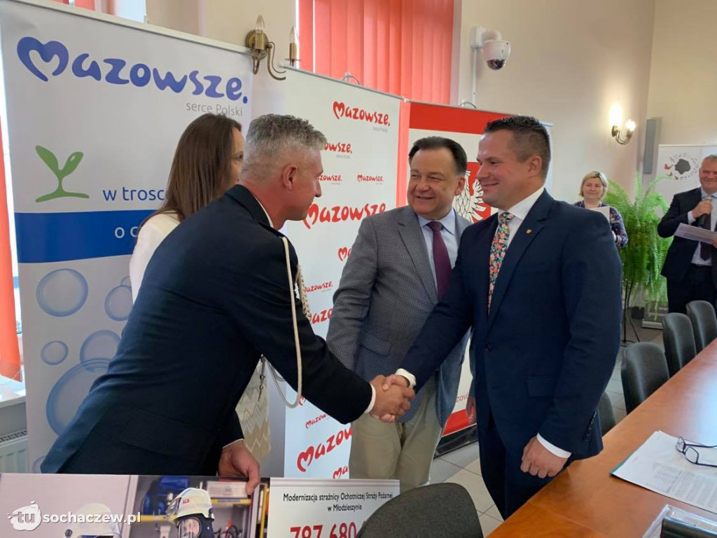 Modernizacja strażnicy w Młodzieszynie coraz bliżej