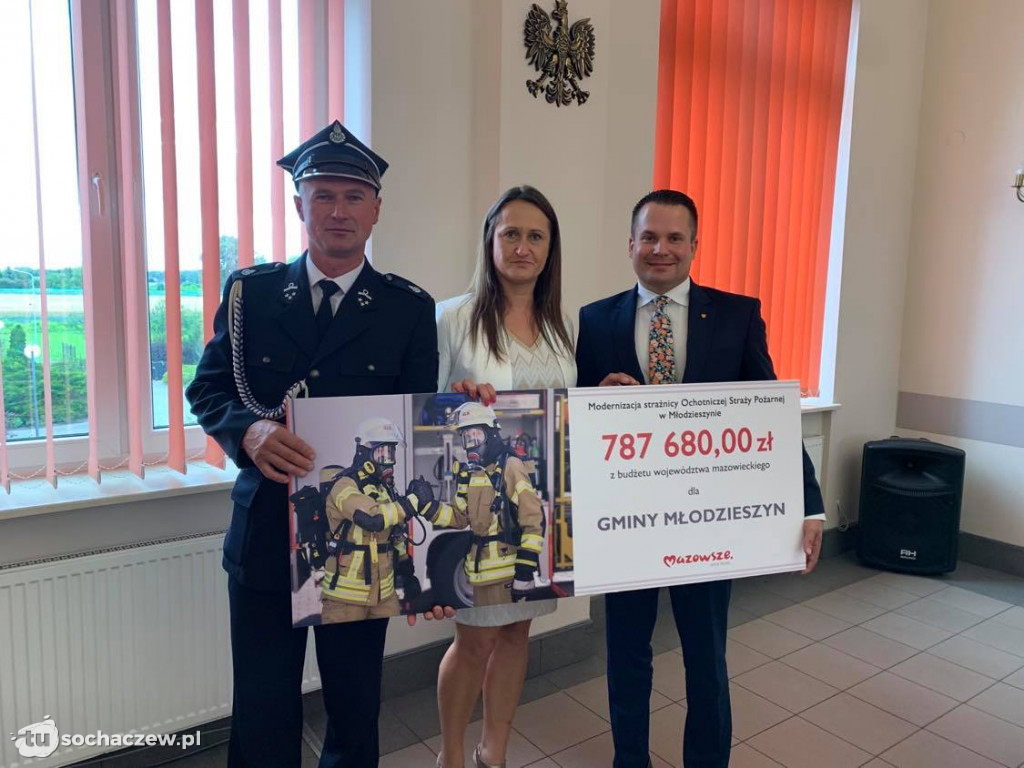 Modernizacja strażnicy w Młodzieszynie coraz bliżej