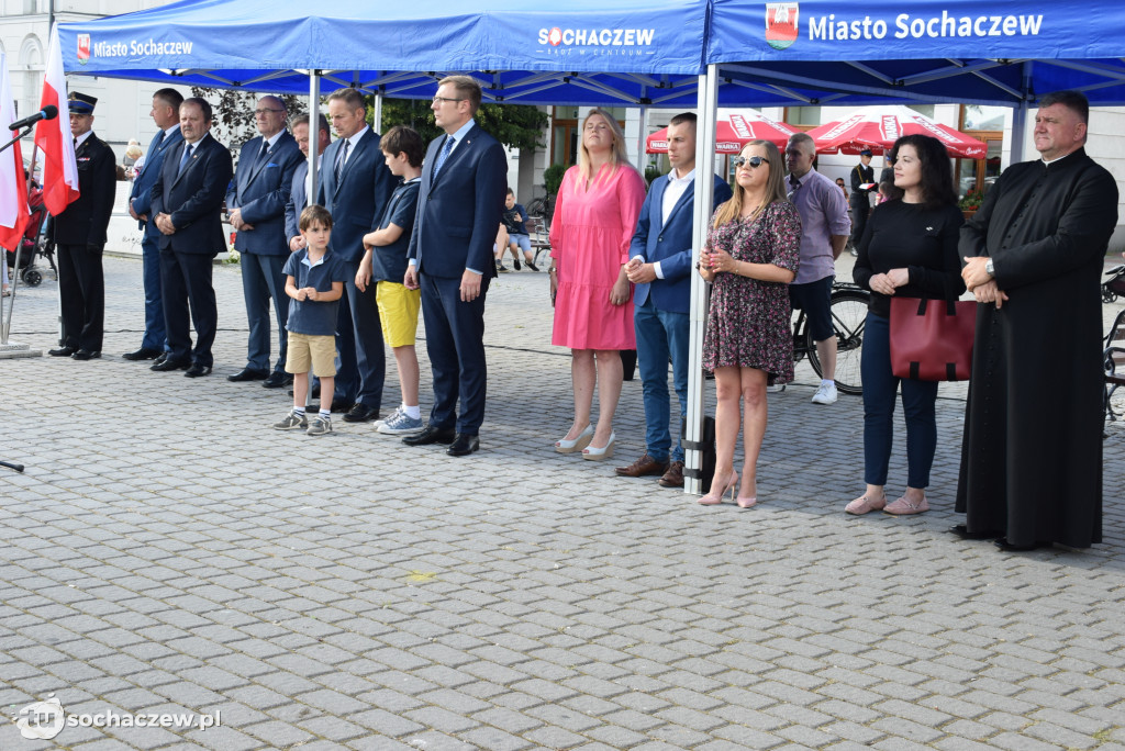 1 sierpnia 2020 w Sochaczewie. 76 lat po wybuchu Powstania Warszawskiego