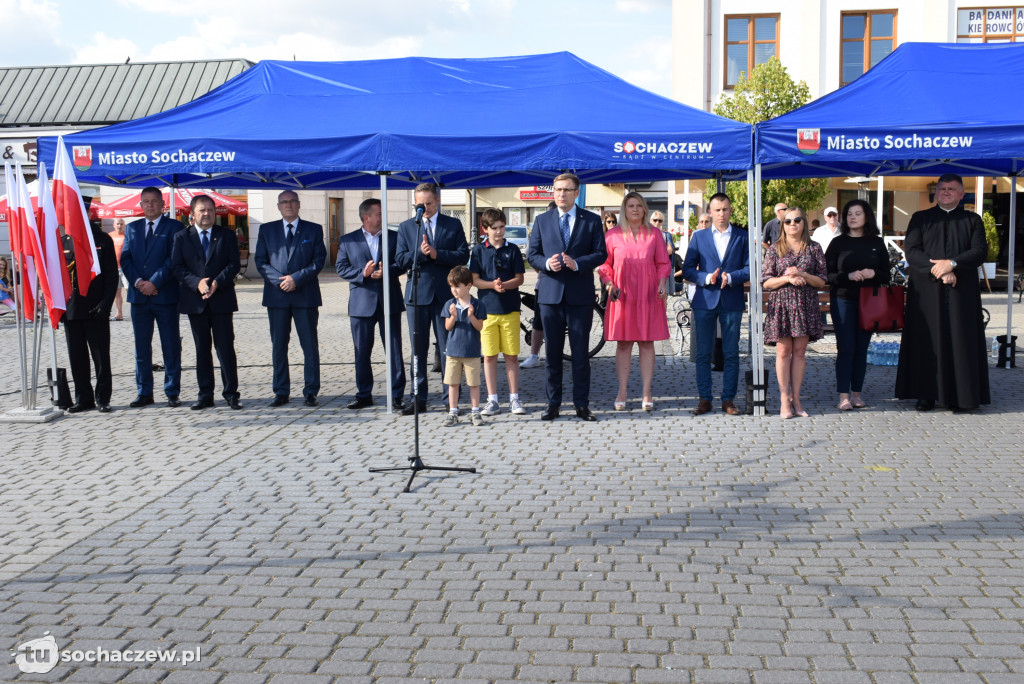 1 sierpnia 2020 w Sochaczewie. 76 lat po wybuchu Powstania Warszawskiego