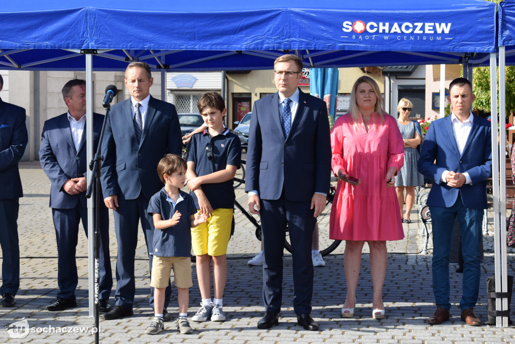 1 sierpnia 2020 w Sochaczewie. 76 lat po wybuchu Powstania Warszawskiego