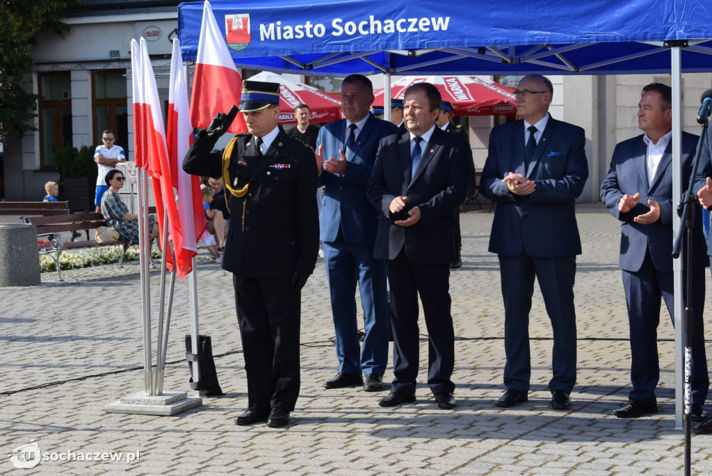 1 sierpnia 2020 w Sochaczewie. 76 lat po wybuchu Powstania Warszawskiego