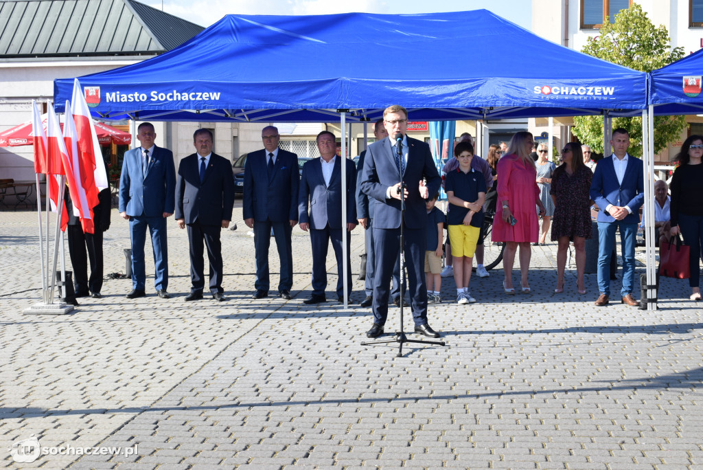 1 sierpnia 2020 w Sochaczewie. 76 lat po wybuchu Powstania Warszawskiego