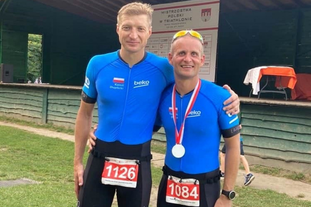Strażacy z Sochaczewa z sukcesami w triathlonie