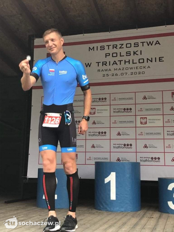 Strażacy z Sochaczewa z sukcesami w triathlonie