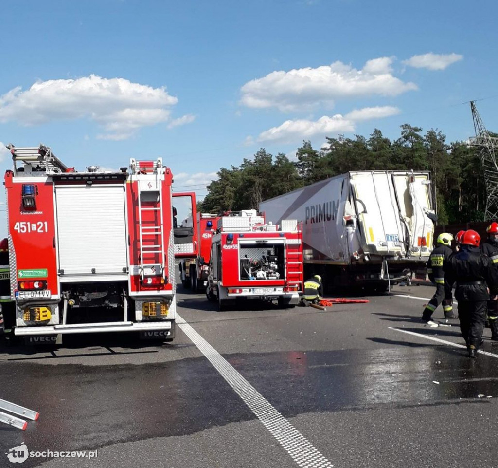 Śmiertelny wypadek na autostradzie A2
