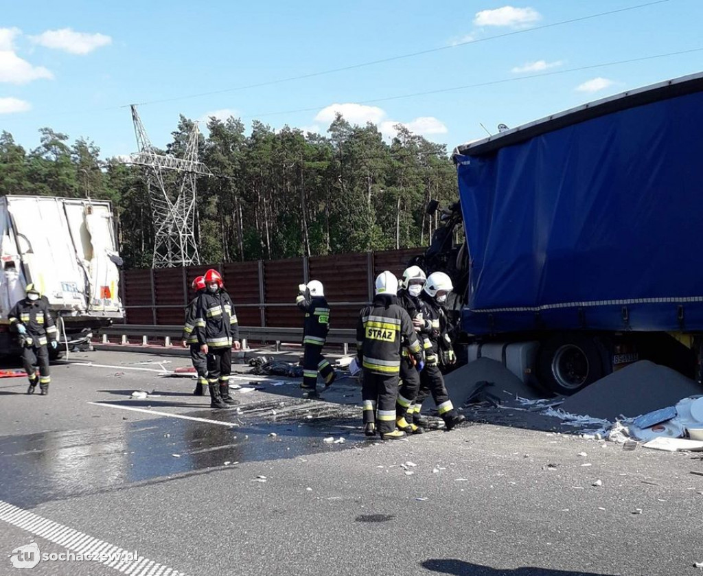 Śmiertelny wypadek na autostradzie A2