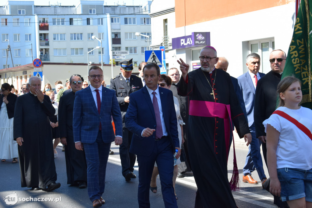 Obchody 15 sierpnia w Błoniu