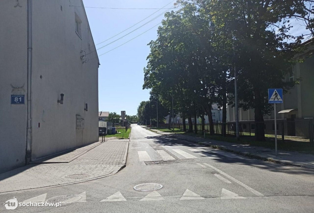 Droga do szkoły w powiecie sochaczewskim
