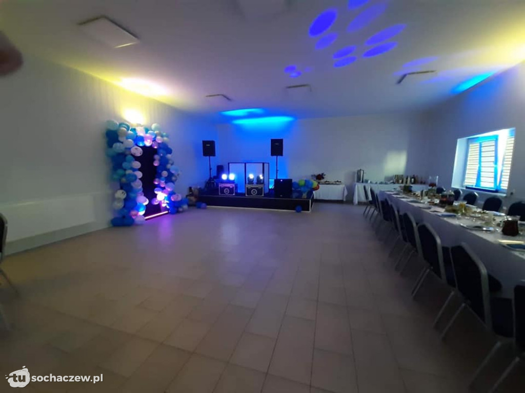 Sala OSP Antoniew - dojechały kieliszki