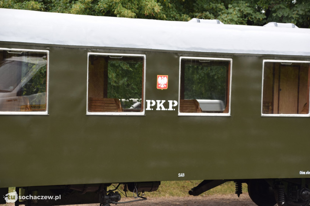 Wyremontowany wagon sochaczewskiej wąskotorówki