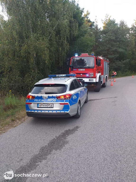 Tajemnicze auto w Plecewicach