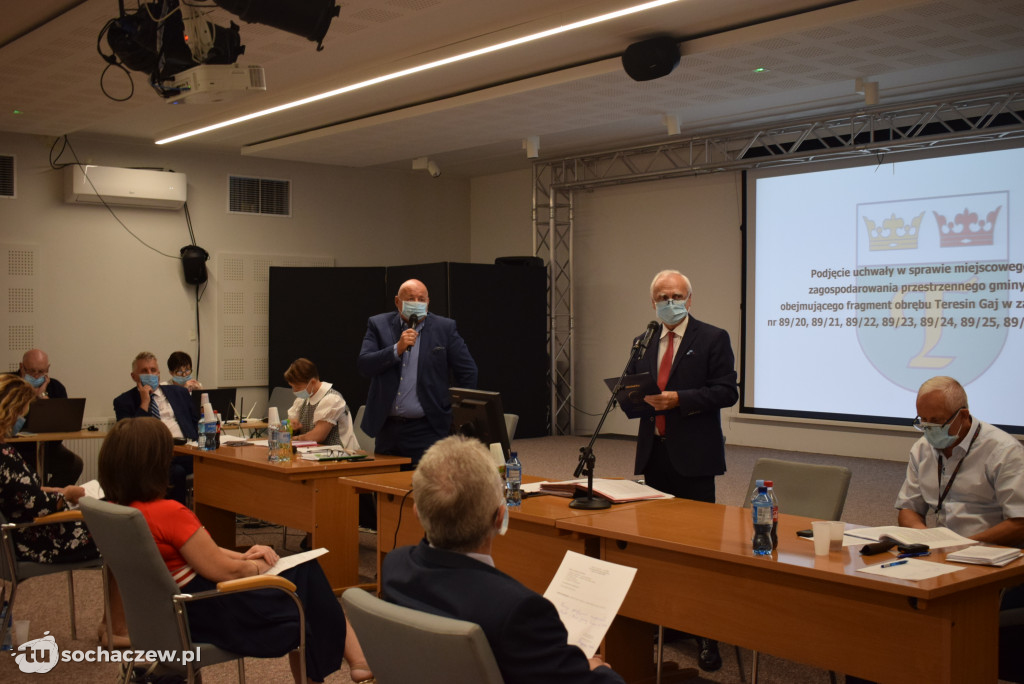 Wójt gminy Teresin Marek Olechowski z absolutorium