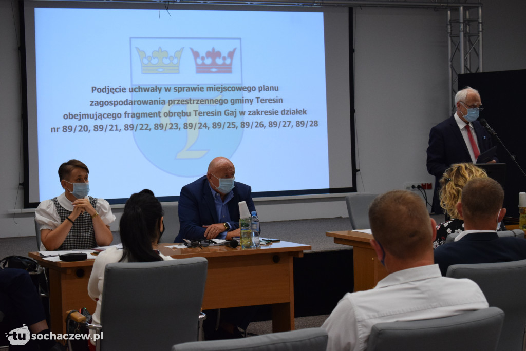 Wójt gminy Teresin Marek Olechowski z absolutorium