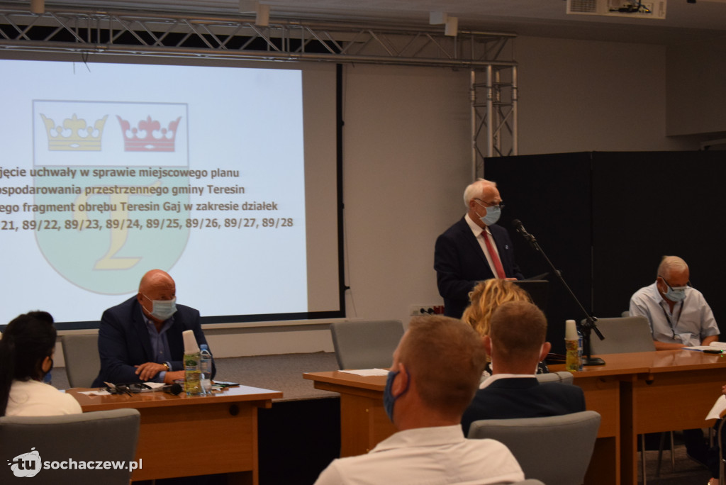 Wójt gminy Teresin Marek Olechowski z absolutorium
