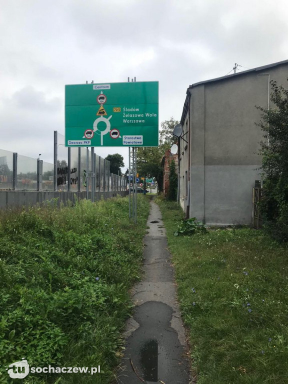 Nowa i stara twarz wiaduktu w Sochaczewie