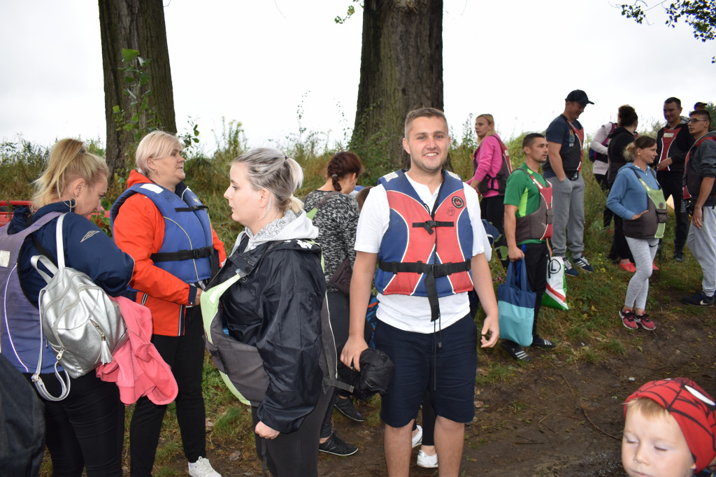 Pierwszy spływ kajakowy gminy Rybno