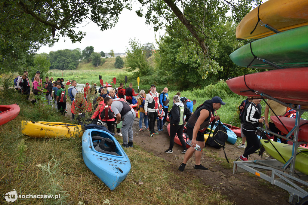 Pierwszy spływ kajakowy gminy Rybno