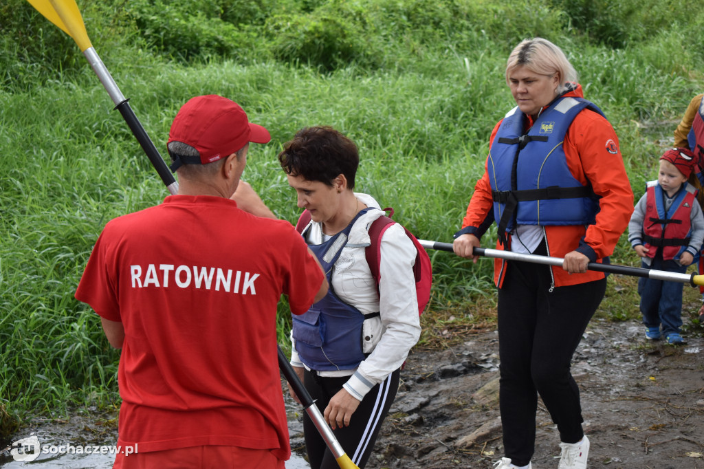 Pierwszy spływ kajakowy gminy Rybno