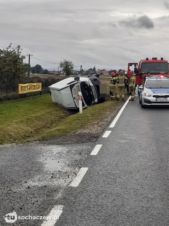 Kolejne zderzenie samochodów na słynnym zakręcie w Brzozowie