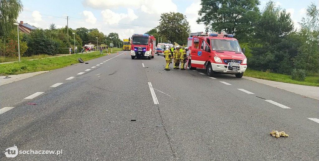 Śmiertelny wypadek w Kożuszkach Parcel