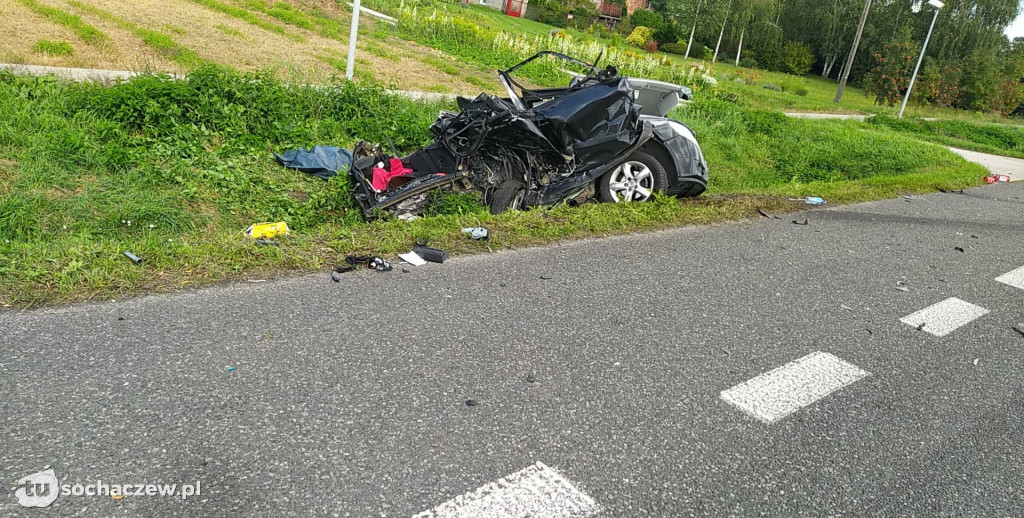 Śmiertelny wypadek w Kożuszkach Parcel
