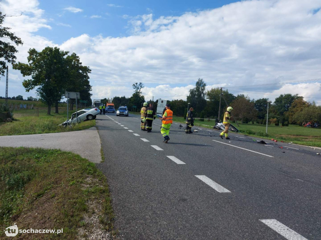 Śmiertelny wypadek w Kożuszkach Parcel