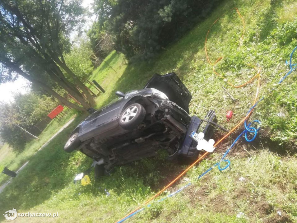 Śmiertelny wypadek w Kożuszkach Parcel