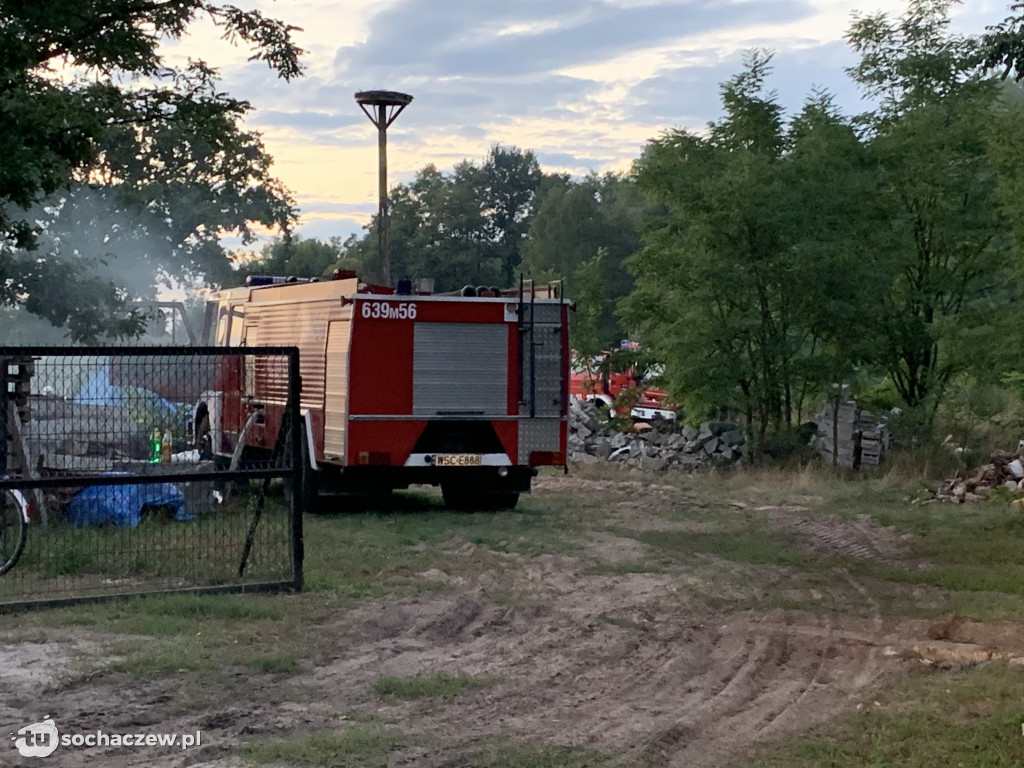 Pożar w Famułkach Brochowskich
