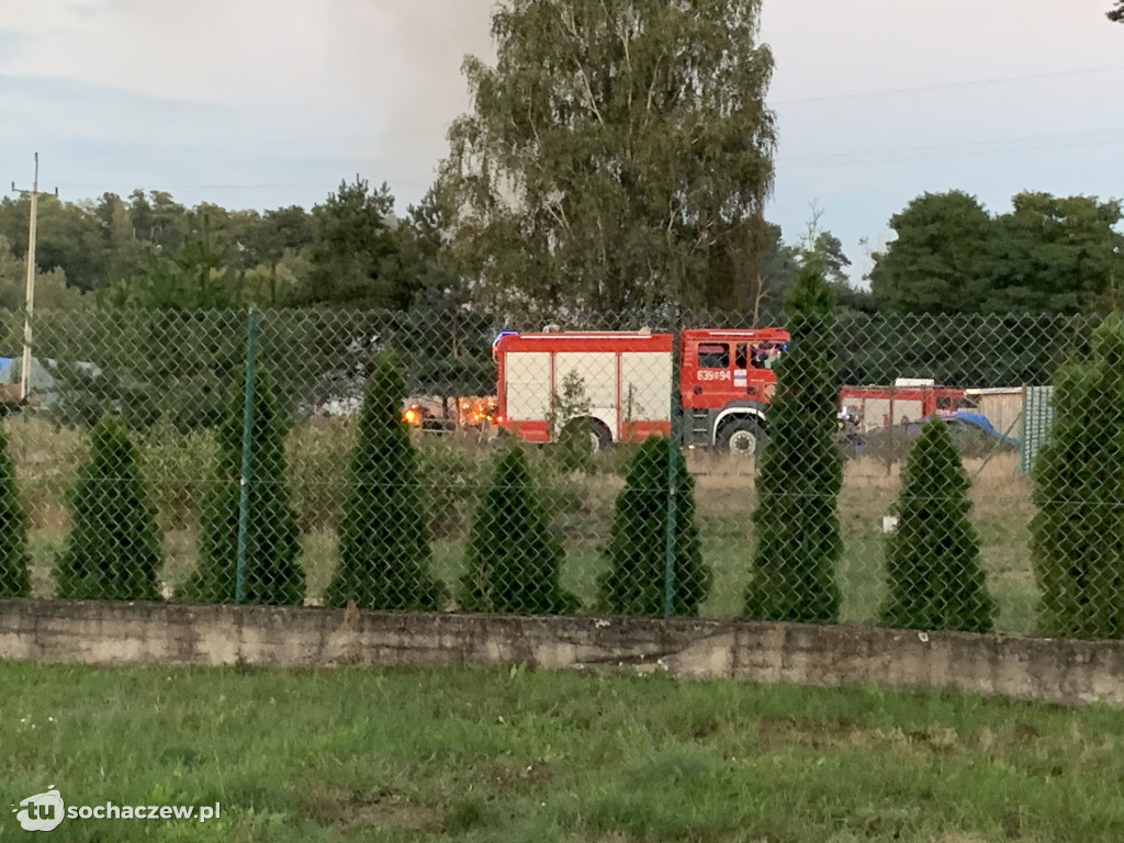 Pożar w Famułkach Brochowskich